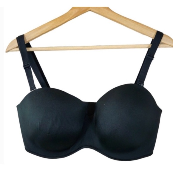 Strapless Bra Cacique Lane Bryant Bra Size 50H Comfort Bliss strapless bra Nude - Picture 2 of 3